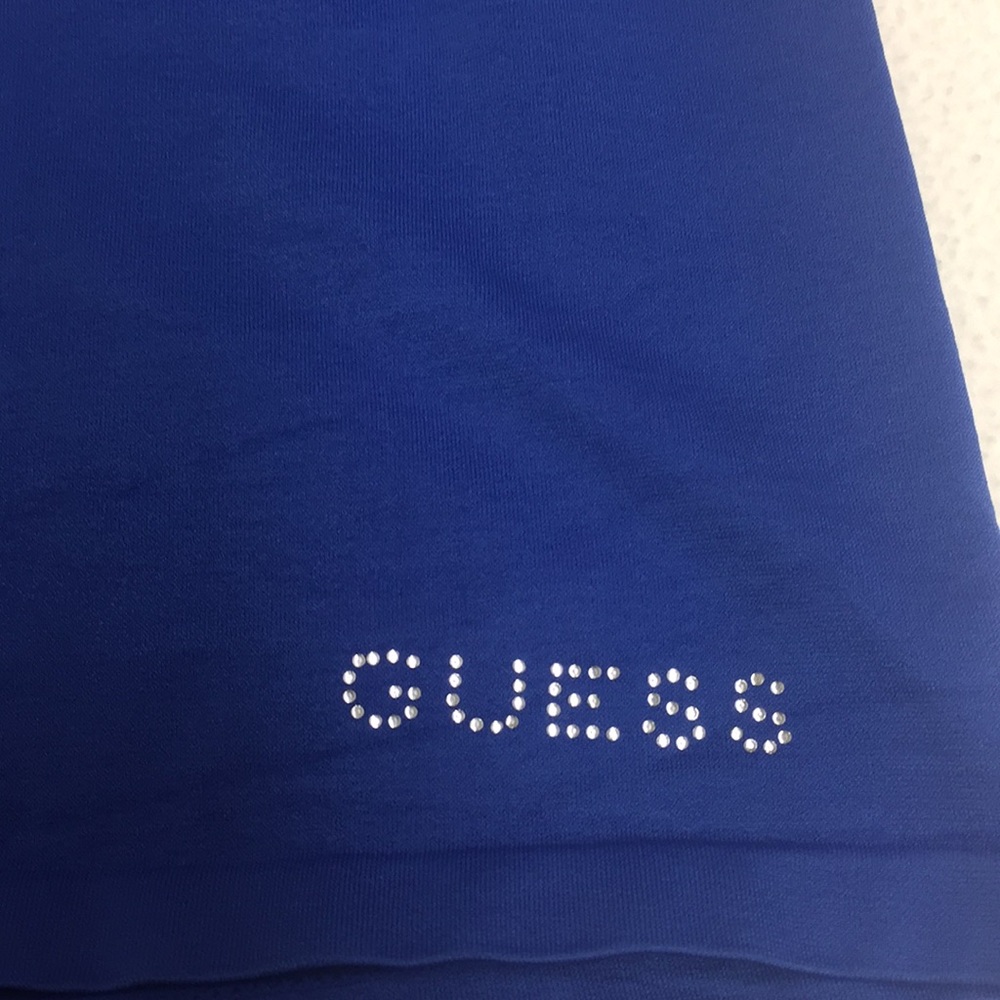 NWT Royal blue GUESS racer back tank - Picture 8 of 8